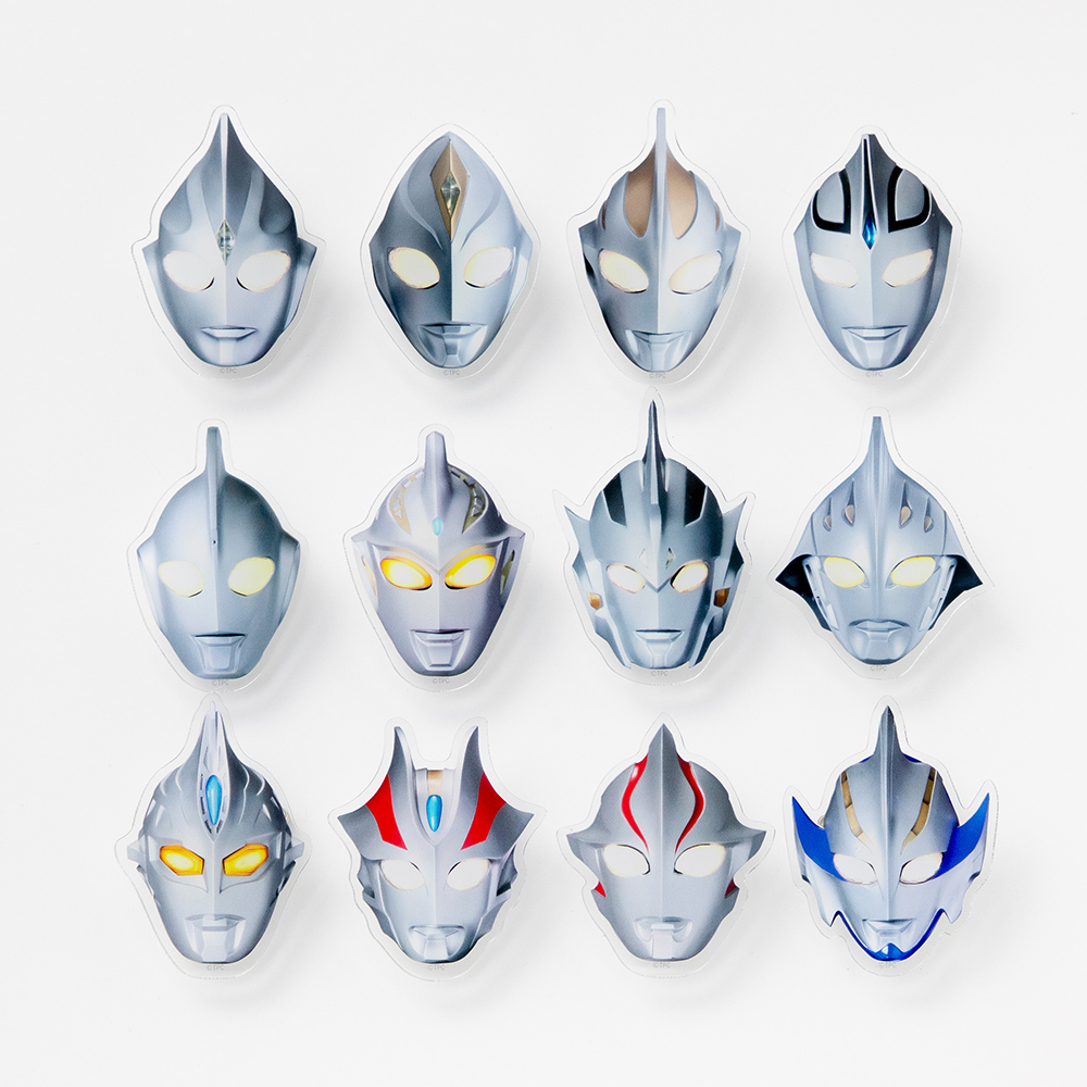 ランダムアクリルクリップバッジ ウルトラマンシリーズ 全12種