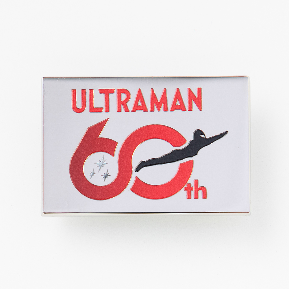 ウルトラマンシリーズ60周年 記念ロゴピンズ